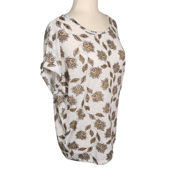 Maurices 24/7 Open Back Paisley Tee - Picture 4 of 7